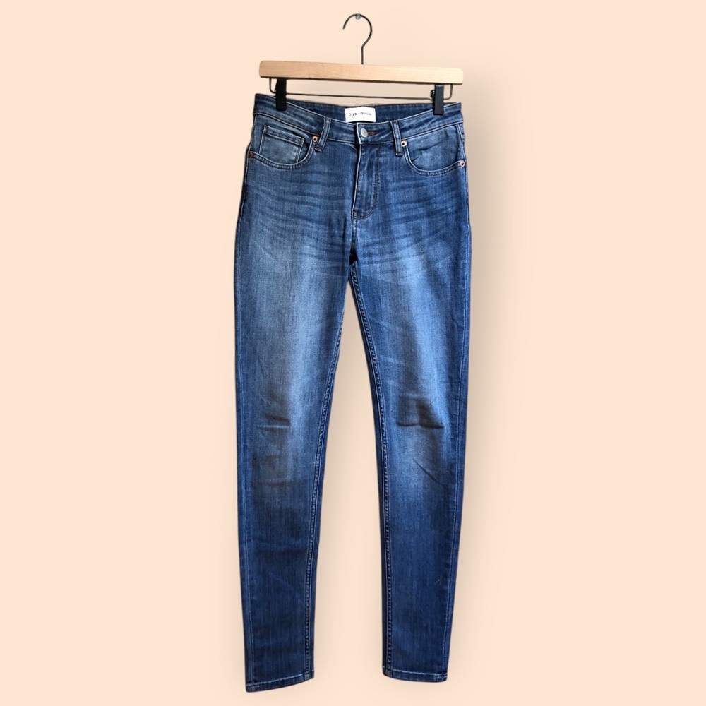 Dish Denim Skinny Cortez Medium Wash Denim Jeans Vancouver Canada Women 26x31